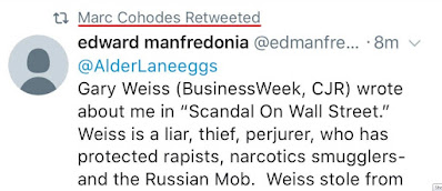 Marc Cohodes Retweets Edward Manfredonia