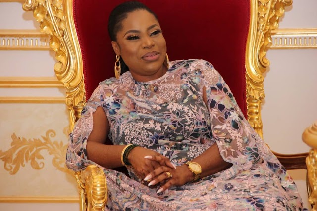 Olori Aderonke, Wife Of Adron homes GMD Looking Gorgeous On Her Birthday