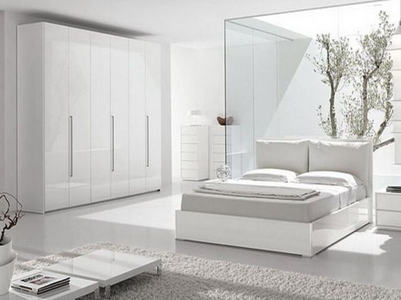  Kamar tidur nuansa Hitam Putih didesain dengan menunjukkan dominasi warna Hitam Putih pada 59 Tipe Kamar Tidur Nuansa Hitam Putih
