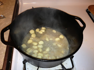 Garlic, Vermouth and Chicken Stock