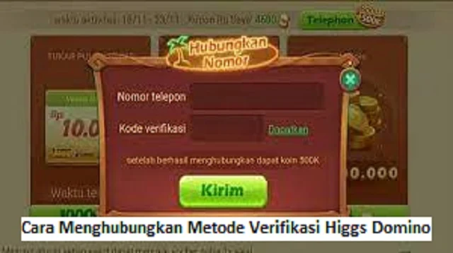 Cara Menghubungkan Metode Verifikasi Higgs Domino