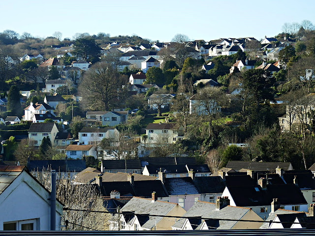 West St. Austell houses, Cornwall