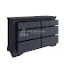 Grey 6 Drawer Chest