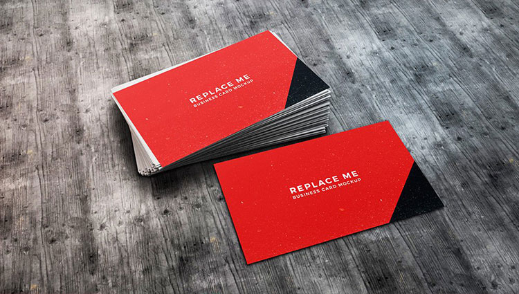 Free Business Card Mockup