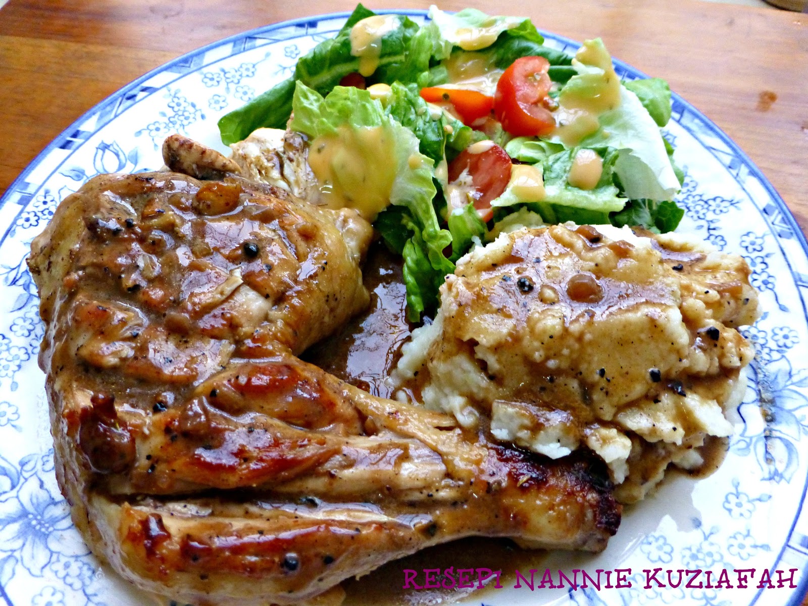 RESEPI NENNIE KHUZAIFAH: Grill ayam rosemary & thyme 