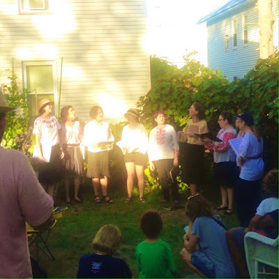 Sestra Balkan A Cappella Women's Singing Group at Rozzie Porch Fest