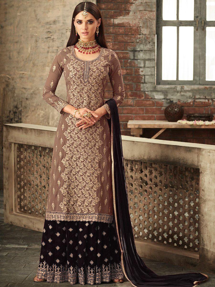 Attractive Sharara Salwar Suit