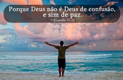 Não é um Deus de confusão