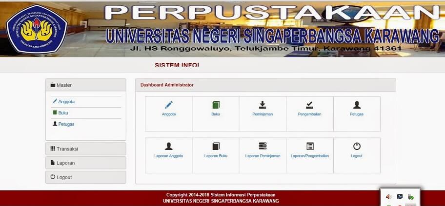 Aplikasi Perpustakaan Menggunakan CodeIgniter