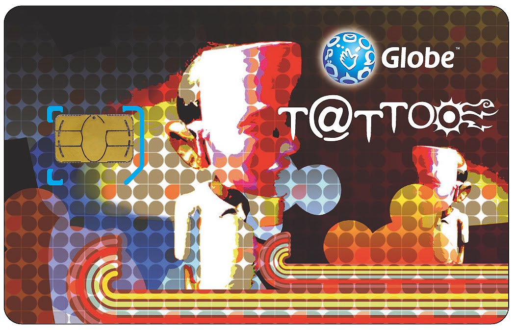 Globe has finally released a Micro Sim under tattoo for both prepaid and 