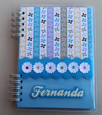 Agenda e Caderno artesanal personalizado