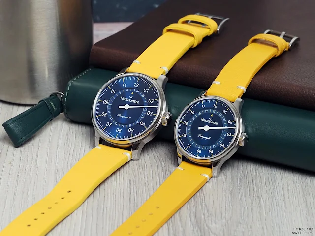 MeisterSinger Perigraph special models 38 mm and 43 mm