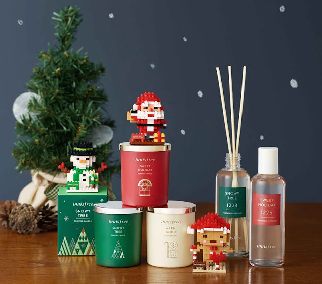 Top 10 innisfree Green Christmas Gift Ideas, innisfree, green christmas, gift ideas, DIY Block Kit, scented candles, Perfumed Diffusers, Eco Nail Set, nnisfree Anniversary Special, inni-rang umbrella, Best Capsule Recipe Pack collection, innisfree x Moleskin Diary 2016, 