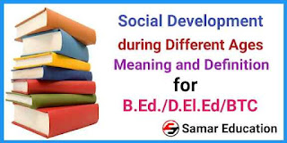 Social Development during Different Ages