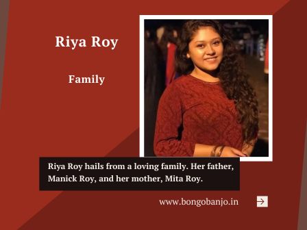Riya Roy Family