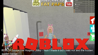 Roblox Escape The Hospital Obby Gameplay - Yeah I made it but could not find the Hidden Golden Badge