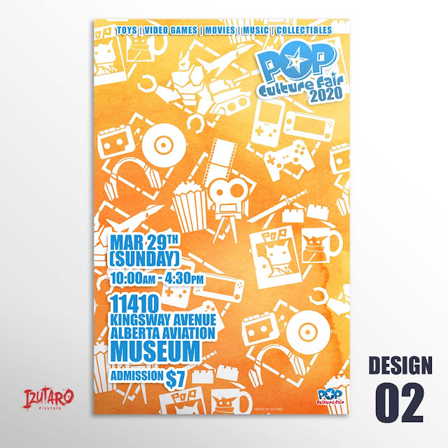 Poster Design for Pop Culture Fair 2020 by Izutaro