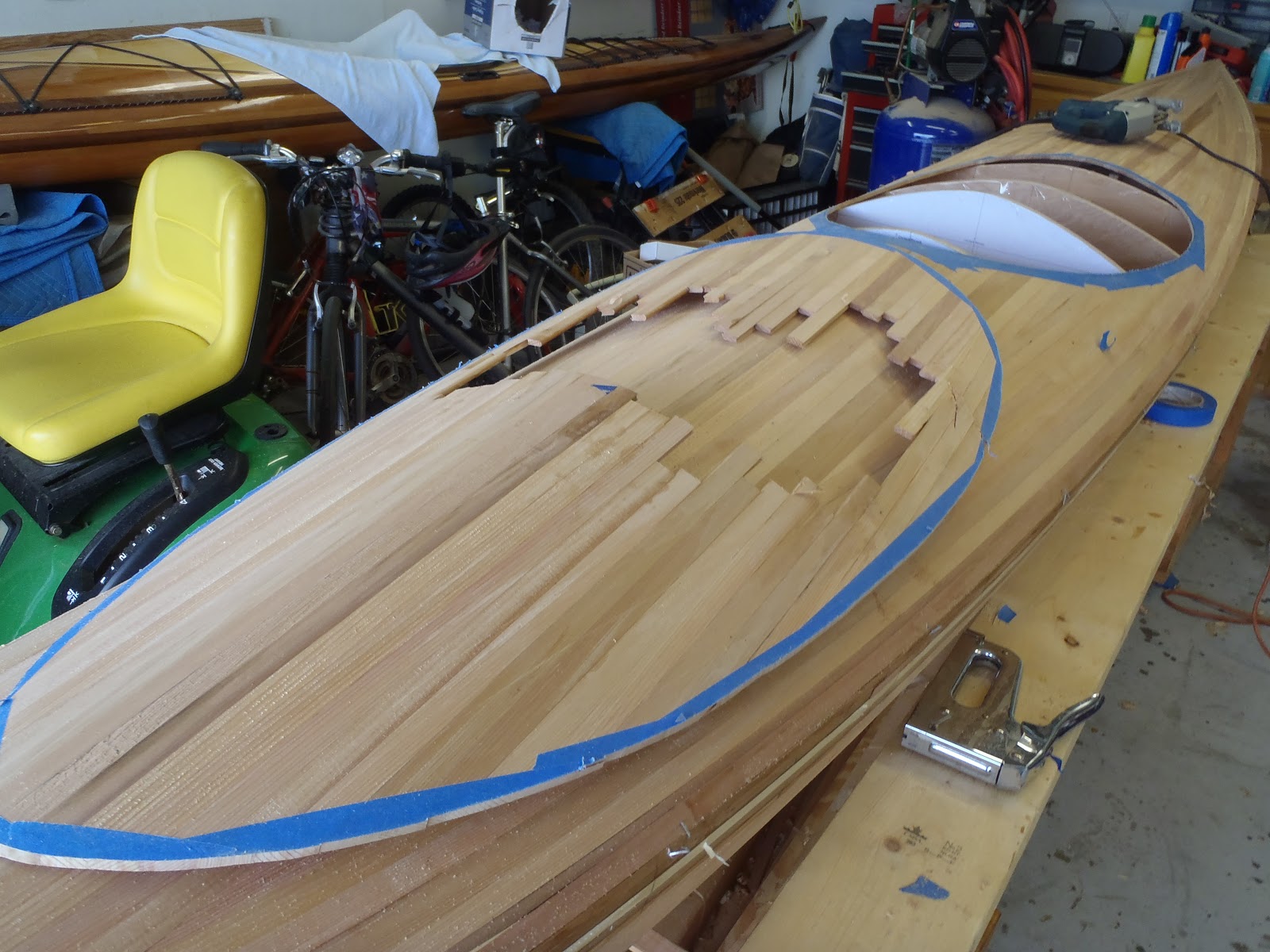 Guillemot "Simple Design" Kayak Build: Building the 