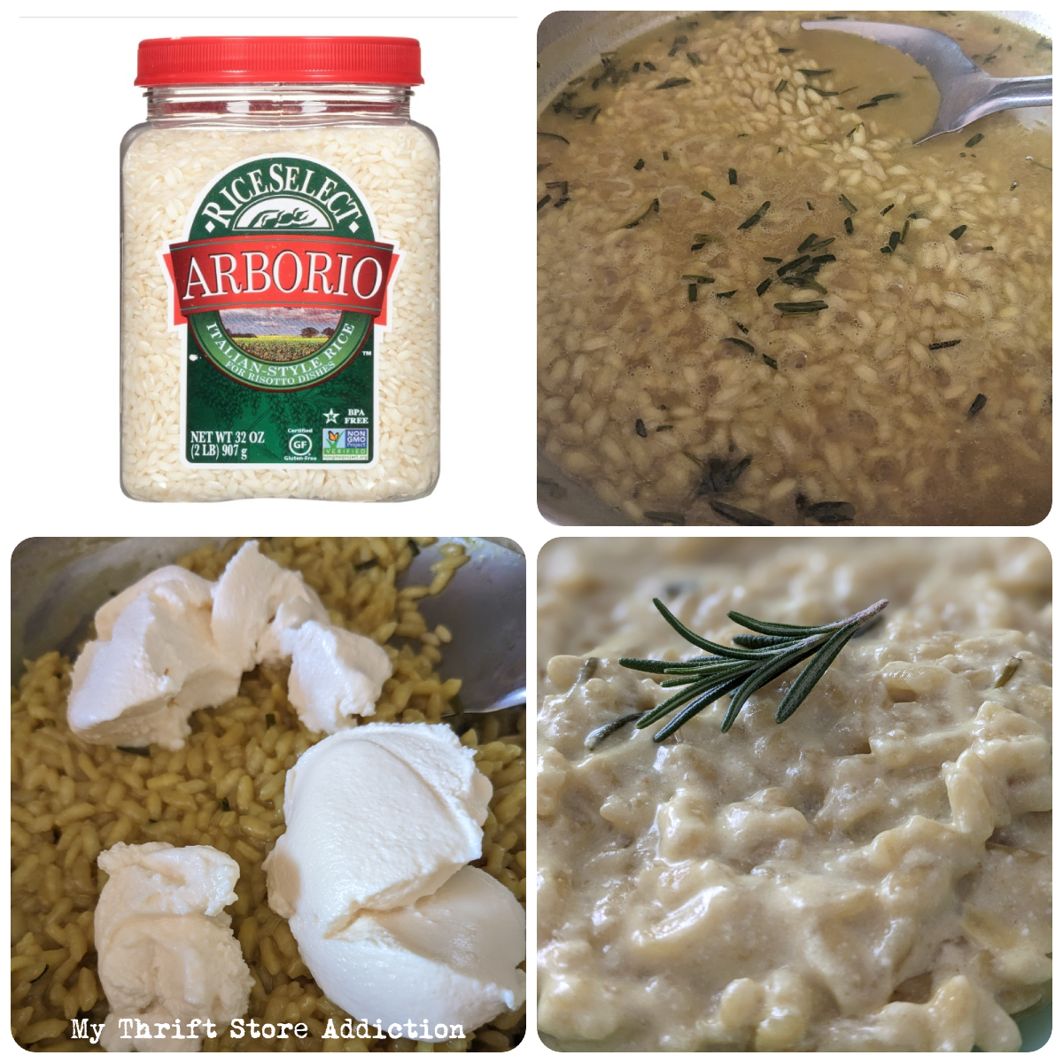 Creamy Rosemary Ricotta Risotto