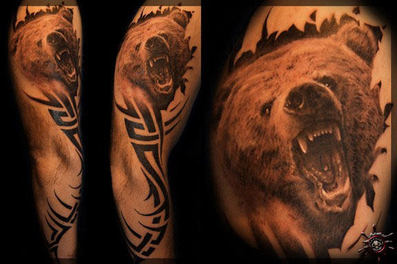 Bear Tattoo