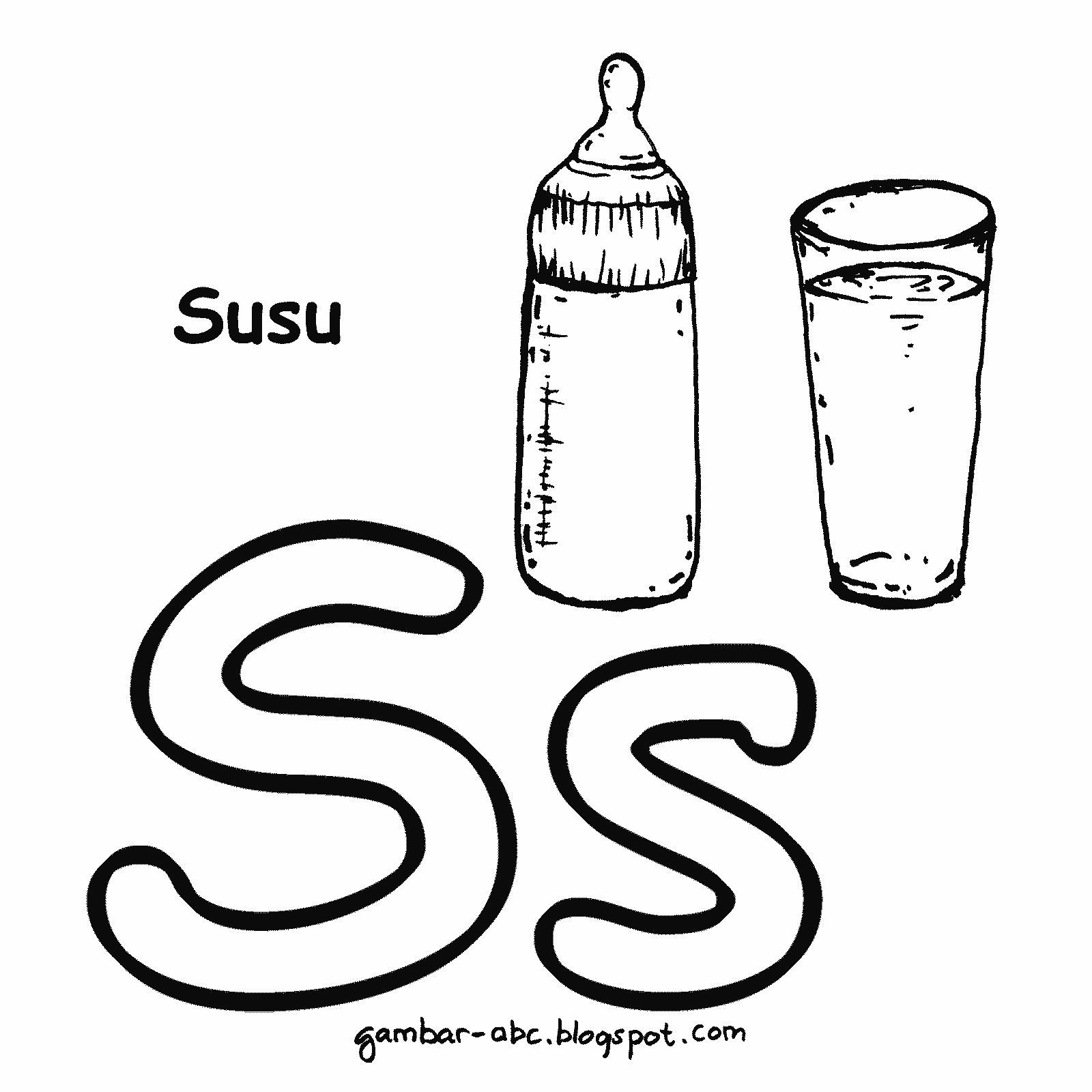 Mewarnai Gambar Dot Susu