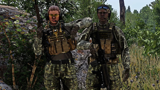 女性ユニットを追加するArma3用Fify Shades of Female MOD