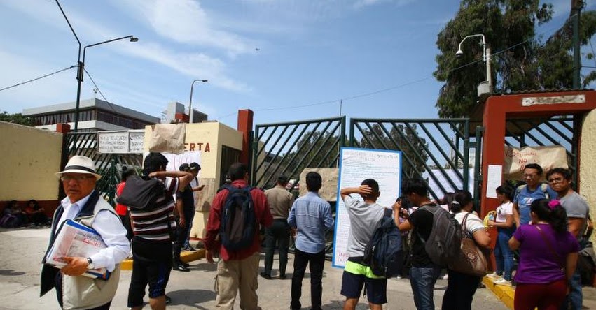 Fiscalía denunciaría a responsables de la toma de Universidad San Marcos