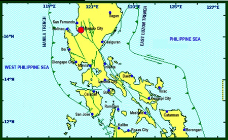 Magnitude 4.5 earthquake hits Baguio City