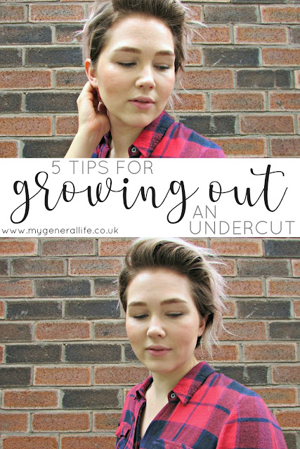 5 Tips for Growing Out an Undercut - growing out an undercut can be a total pain, so today I'm sharing some of the tips and tricks I've learnt whilst growing out mine.