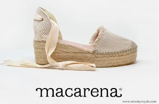 Infanta Sofia wore Macarena Java34 Wedges beige
