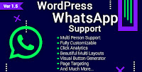 Download WhatsApp Support v1.5.5 WordPress 