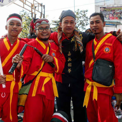 Tapak Suci Putra Muhammadiyah Menambah Kemeriahan Karnaval HUT RI ke 73 Kabupaten Mimika