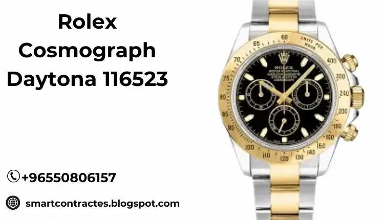 Pictures of the Rolex watch written on it Rolex Cosmograph Daytona 116523