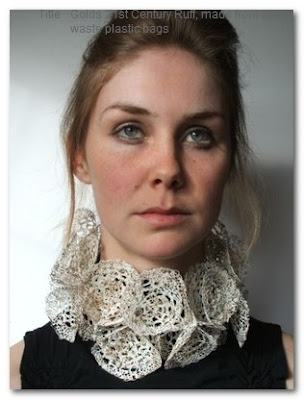 Lace Made From Waste Plastic Bags laura marsden