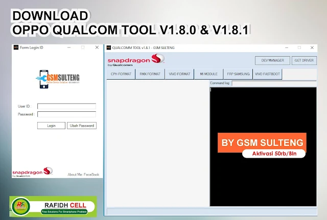 Download Oppo Qualcomm Tool V1.8.0 dan V.1.8.1 Terbaru