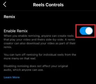 Cara Menggunakan Reel Instagram dengan Remix