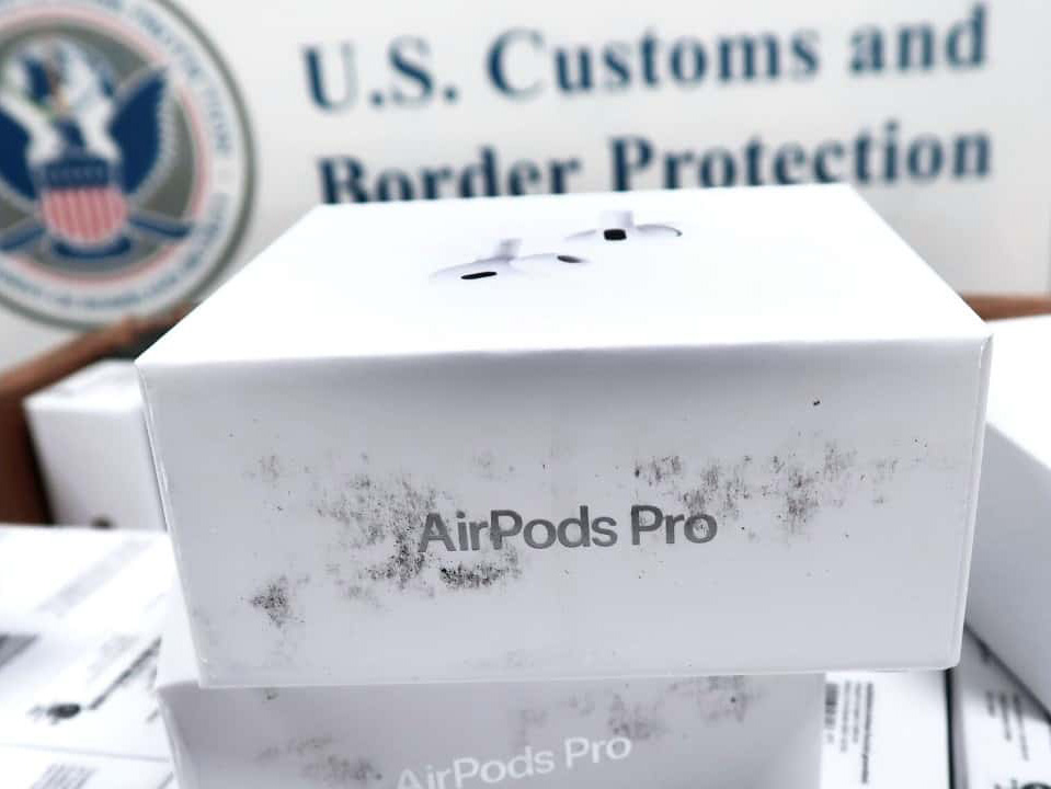 海關查獲1000對假AirPods Pro和50支假Apple Watch