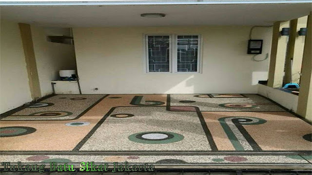 Koleksi Foto Gambar Carport Batu Sikat Motif Minimalis Terbaru