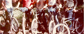 Early mountain bicycles from the 1970s