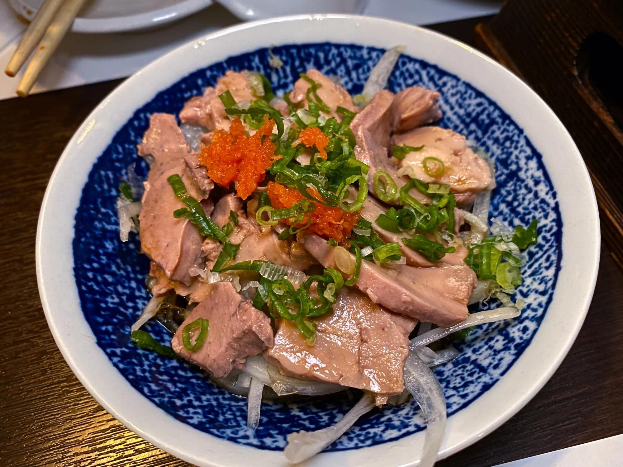 醋拌鱈魚肝