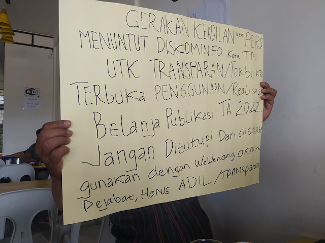 Kerjasama Hanya dengan Media Tertentu, Diskominfo Kota Tanjungpinang Diduga Kangkangi UU Nomor 5 Tahun 1999