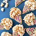 Caramel Popcorn Ice-Cream Cookies