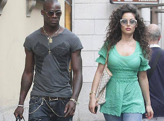 Mario Balotelli Girlfriend Raffaella Fico 2012