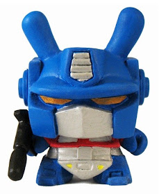 Optimus Prime Custom Transformers 3 Inch Dunny by Motorbot