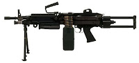 FN Minimi light machine gun LMG