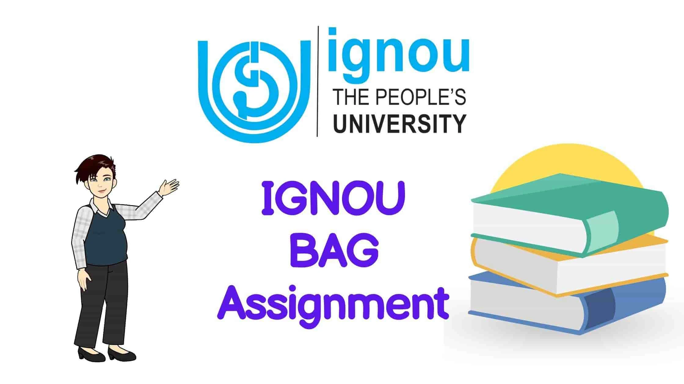 IGNOU Bag Assignment for July 2023 and January 2024: All IGNOU students must download the bag-solved assignment 2023-24 free download