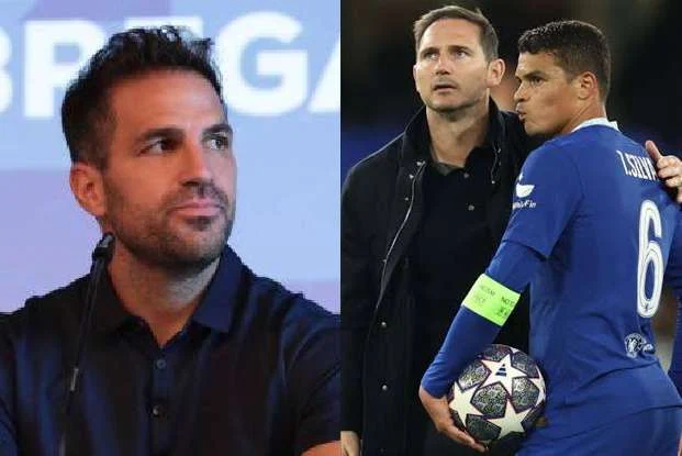Cesc Fabregas Aims Brutal Dig at Frank Lampard As Chelsea Continues to Crumble