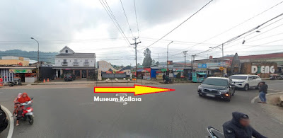 Rute menuju Museum Kailasa