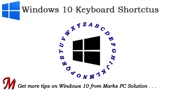 30 Keyboard Shortcuts for Windows 10