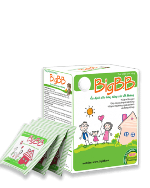 Cốm giúp trẻ ăn ngon BigBB (Hộp 16 gói)